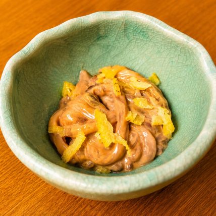 本物の自家製いか塩辛